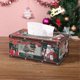 thumbnail image 3 of Christmas Tissue Box Home Indoor Dining Table Living Room Coffee Table Desktop Paper Box Tissue Tube,christmas Tree, 3 of 5