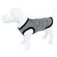 thumbnail image 4 of Luvable Friends Dog Pet Dog and Cats Cotton T-Shirts 2pk, Bff Houndstooth, X-Small, 4 of 6