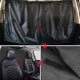 thumbnail image 4 of shiyou-Set of 3 Car Privacy Curtains, Car Window Covers for Sleeping in Car for Camping SUV Van, Include 1 Rear Seat Divider Curtain & 2 Side Windows Divider Curtain Baby Shades, Black,(RX-032-US), 4 of 4