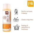 thumbnail image 2 of Pili Micellar Water with Calendula & Cucumber. Cleanses and hydrates Skin. Waterproof Makeup Remover. Gentle Toner for face, Eyes, and Lips | All Skin Types | Pump Dispenser Bottle 7.4 fl oz., 2 of 6