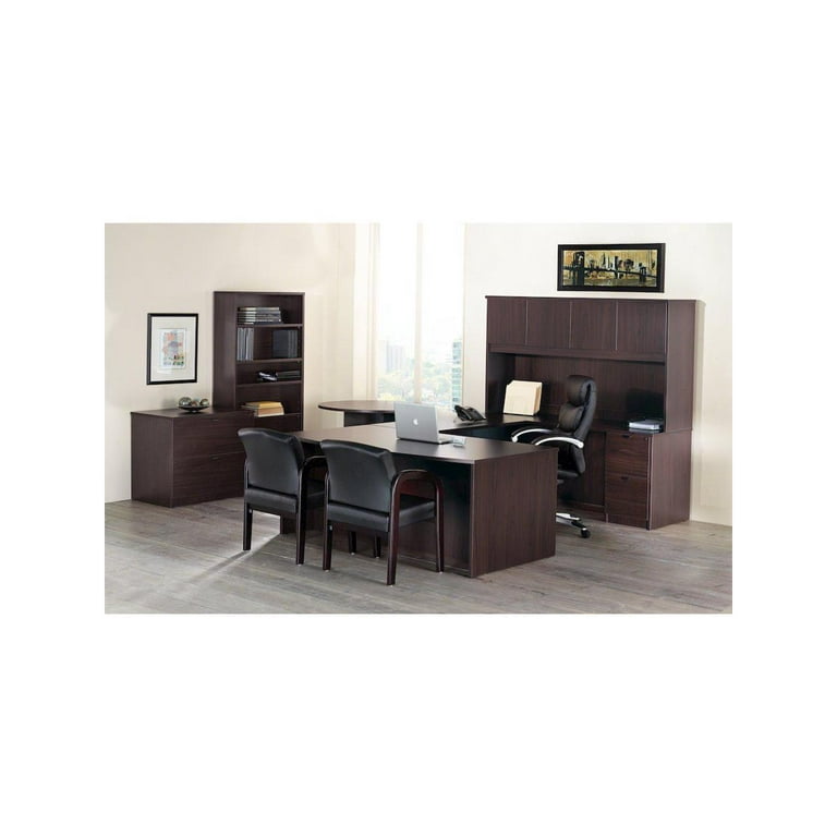 Lorell Chateau Series Bowfront Desk - 36 Lorell Chateau Series Bowfront Desk - 36