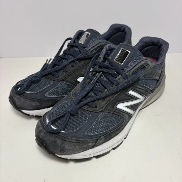 New Balance 990v5 Men’s Size 9.5D Walking Casual Sneaker Shoes Navy Blue M990NV5