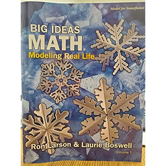 Pre-Owned Big Ideas Math: Modeling Real Life - Grade 2 Student Edition (Volume 1), 9781635988819, 1635988810, Hardcover,