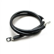 Taylor Cable Products Black 2 AWG 4 Foot Boat Battery Cable