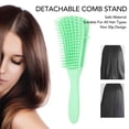 thumbnail image 4 of Cepillo para desenredar el cabello ANGGREK 8 filas 4 peines, 4 of 8