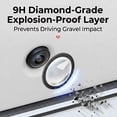 thumbnail image 2 of Car Camera Lens Protector Waterproof Protective Cover with 9H Hardness Scratch Resistance Multi-Layer Protection Camera Lens Scratch Guard, 2 of 8