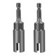 thumbnail image 1 of 2 Pack Deep Power Wing Nut Driver, Slot Wing Nuts Drill Bit Socket, Wrenches Tools Set for Panel Nu, 1 of 4