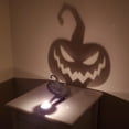 thumbnail image 2 of Portavelas de terror de metal para Halloween Shadow Caster para decoración del hogar (E), 2 of 7
