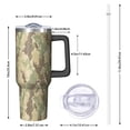 thumbnail image 2 of 40oz Tumbler with Handle and Straw, Vacuum Insulated Stainless Steel Travel Mug, Fits Car Cup Holder, Camo Print, 2 of 6