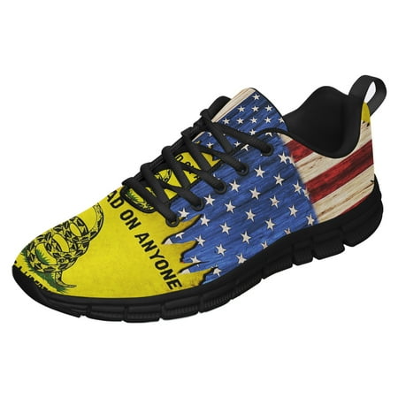 

Don It Tread On Anyone Become A Libertarian Running Shoes Sneakers Mesh Black Size 12