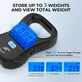 thumbnail image 3 of Calamus Lightweight Fish Scale, Rechargeable Digital Scale with USB Cable, 55lb Capacity, Multi-Units Pound/Ounces & Kilograms, High Accuracy, Backlight LCD Display, Fishing Gifts for Men, 3 of 10
