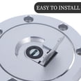thumbnail image 3 of Raindrops Gas Cap With Lock Fuel Tank Cap Aluminum Alloy Security For Fuel Tank 1Pcs, 3 of 6