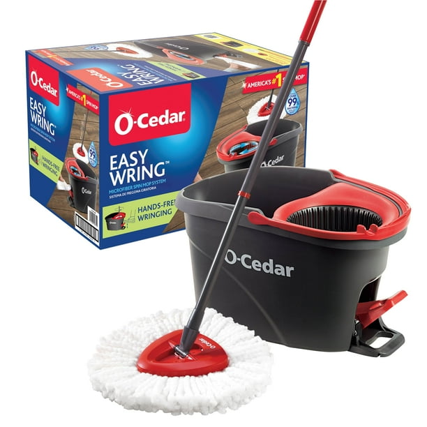 Sistema de limpieza O-Cedar EasyWring Microfiber Spin Mop