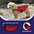 thumbnail image 2 of CoyoteVest Dog Harness Protection Vest, Reflective Dog Accessories with Spikes to Shield Your Pet from Raptor and Animal Attacks, Proudly Made in America (Medium,Red), 2 of 7