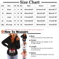 thumbnail image 2 of Brilliant Womens Shirts Blouse Women Fall Winter Color V-Neck Long Sleeve Tops Pullover Blouse Sweatshirts Clearance Clothes under $5.00, 2 of 7