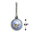 thumbnail image 4 of Polar Pals Selfie Picture Polar Bear Penguin Antiqued Charm Clothes Purse Suitcase Backpack Zipper Pull Aid, 4 of 5