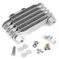 thumbnail image 1 of Universal 5 Row Engine Oil Cooler Cooling Radiator Replacement for 125/250CC Motorcycle Dirt Bike ATV, 1 of 5