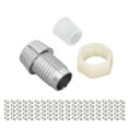 thumbnail image 1 of 100 Pcs Support LED, Clip de Montage en Plastique pour Panneau d'Indicateur LED Installation de l'Écrou de Verrouillage, 1 of 8