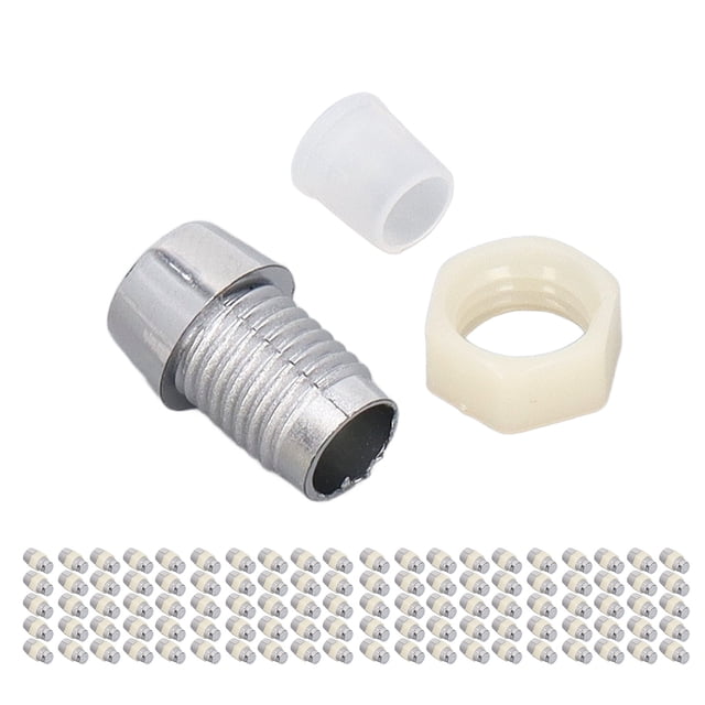 100 Pcs Support LED, Clip de Montage en Plastique pour Panneau d'Indicateur LED Installation de l'Écrou de Verrouillage