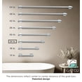 thumbnail image 4 of Gatco 944 Elevate 24" ADA Compliant Stainless Steel Grab Bar, Chrome, 4 of 4