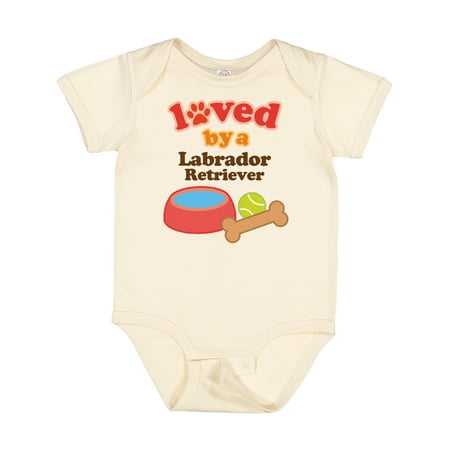 

Inktastic Labrador Retriever Loved by a Boys or Girls Baby Bodysuit