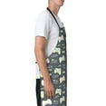thumbnail image 2 of Uemuo Gamers Pattern Waterproof Apron Adjustable Dishwasher Apron- Apron for Women Men Heavy Duty Work Apron for Dishwashing Chemical Lab, 2 of 9
