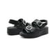 thumbnail image 2 of Sandalia Plataforma Dama Ajuste Doble Broche Color Negro negro 24, 2 of 7