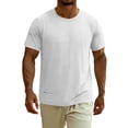 thumbnail image 4 of yillto Men Big and Tall Shirts Quick Dry Lightweight Athletic Running Tshirts Summer Breathable Tees, 4 of 7