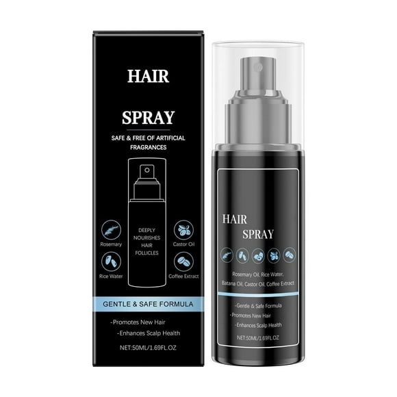 Biotin Caffeine Scalp Serum, Natural Oil Spray for Hair Growth & Scalp Care, 50ml Hair Treatment for Women & Men, Nourishing & Strengthening Hair Serum, Organic Scalp Oil