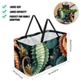 thumbnail image 2 of Hippocampus Large Capacity Reusable Foldable Oxford Cloth Storage Bin Shopping Basket Shopping Bag Grocery Bags, 2 of 7