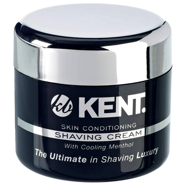 Crema de afeitar Kent Sct2 en espuma: crema de afeitar refrescante con mentol para hombres, perfecta para viajes o para el hogar, suave para pieles sensibles.
