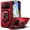 Red, variant on Compatible for Samsung Galaxy A25 5G Phone Case with Tempered Glass Screen Protector, Nagebee Full-Body Protective [Military-Grade] Magnetic Car Mount Ring Holder Durable Cover (Red)