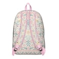 thumbnail image 3 of Unisex Boho Print Backpack, Bohemian Vintage Zipper Bag with Front Pocket, Durable Rucksack for School College Work Travel, Excellent Gift Idea, 3 of 5