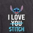 thumbnail image 3 of Lilo & Stitch - I Love Stitch - Women's Short Sleeve Graphic T-Shirt, 3 of 5