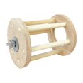 thumbnail image 1 of Tachiuwa Rabbit Hay Feeder Rack with Less Waste Food for Small Animals Wooden Grass Holde, 1 of 9