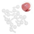 thumbnail image 1 of WASHWEPE 20Ud Tapas Internas Para Piercing De Titanio 0.9mm Compatibles Con Postes Roscados, 1 of 8