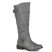 Journee Collection Harley Women's Knee-High Boots Color: Gray Size: 8.5 M XWC
