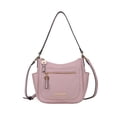 thumbnail image 2 of MKF Collection Wally Vegan Leather Women's Crossbody Bag, Sleek Shoulder Purse Handbag by Mia K - Pink, 2 of 2
