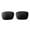 Black - Polarized, variant on Walleva Fire Red Polarized Replacement Lenses for Spy Optic Helm Sunglasses