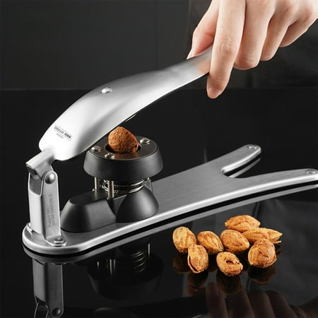 

Nut Crackers for All Nuts Stainless Steel Nut Opener With Anti-Slip Base for Countertop