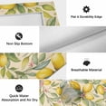 thumbnail image 5 of Summer Lemons Outdoor Rug 5x7 Ft, Non Slip Washable Area Rug, Vintage Fruits Green Leaf Botanical Patio Rugs Carpet Runner, Large Floor Mat for Indoor/Outdoor Deck Porch Camping, 5 of 8