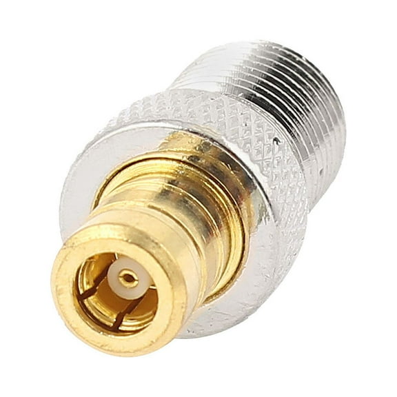 F Type Female to SMB Female Coaxial RF Connector Adapter