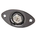 thumbnail image 1 of Reemplazo de conector de bajo de metal de 1/4 pulgadas para guitarra eléctrica TL (negro), 1 of 6