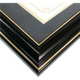thumbnail image 5 of GraduationMall Certificate Frame, Real Wood with Gold Trim for 8.5 x 11 / 11 x 14 inches, Black, 5 of 7