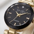 thumbnail image 2 of Jessica Simpson Diamond Collection Women Watch, Classic Quartz, Metal Band, Round Faceted Crystal Face, Elegant Dress Watch for Women, 2 of 6