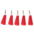 thumbnail image 2 of 5x Wire Audio Speaker Cable Banana Plug Connectors 4mm Adapter Probes Binding Posts Multimeter - red, as described, 2 of 7