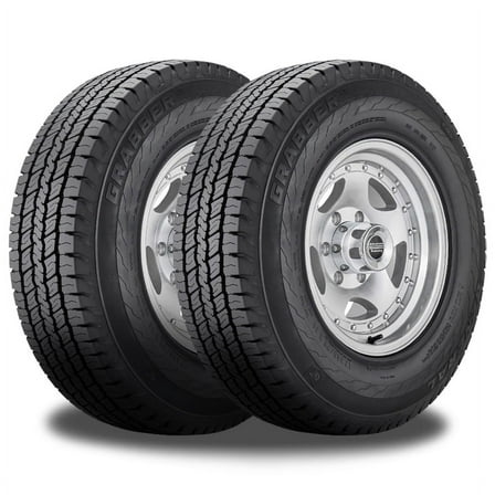 2 General Grabber A/TX 275/65R18 120R All Terrain 3PMSF 50K Mi Warranty 10 PLY 4506340000 / 275/65/18 / 2756518