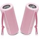 thumbnail image 1 of wonima11 X21 Dual Portable Bluetooth Wireless Speakers Waterproof with Stereo Pairing, FM Radio, Micro SD Card, Aux-in, IPX6, 30W for Outdoor, Home, Office, Party and Travel (Pack 2 Pink)…, 1 of 1