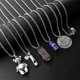 thumbnail image 1 of 6pcs Titanium steel necklace men's trendy brand versatile clavicle chain light luxury niche design high-end Cuban pendant neckchain accessories, 1 of 1