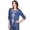 BLUEBERRY, variant on Alfred Dunner Womens Petite Embroidery Centered Tie Sleeve Top
